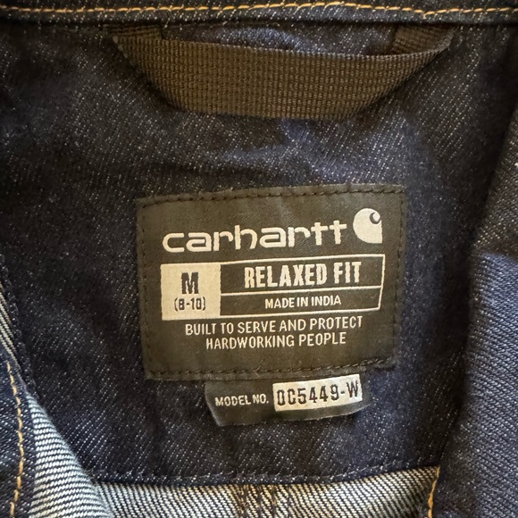 Carhartt denim jacket size medium - Picture 2 of 2